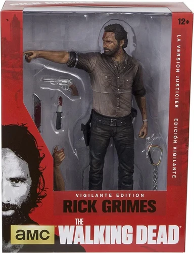 AMC The WALKING DEAD Rick Grimes 10 inch VIGILANTE Ed. action figure~McFarlane~N
