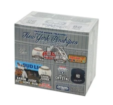 2025 Tristar Hidden Treasures New York Pinstripes Autographed Baseballs Box