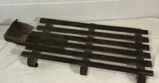 Antique Vintage Wood Slat Wooden Mechanic’s Creeper Automotive Garage Man Cave