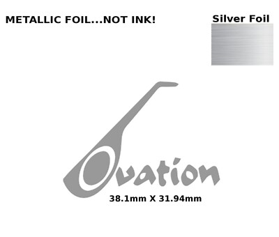 Pedane Harley Davidson Decalcomania Per Paletta Chitarra Gibson Les Paul - Logo In Argento Adesivo Waterslide, Per Fai-da-te Decalcomania Paletta Chitarra - Foto 4