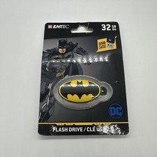 Emtec   Batman USB 32 GB Flash Drive/Keychain Back to School New Sealed   