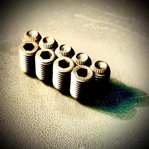 UNF 3/8" Grub Socket Set Screw Cup End High Tensile - Picture 3 of 12