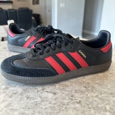 Size 8.5 - adidas Manchester United x Samba Team Black Real Red  HQ7030