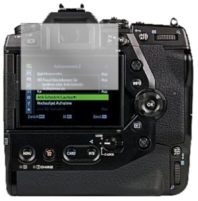 Schutzfolie für Olympus OM-D E-M1X Display Folie klar Displayschutzfolie