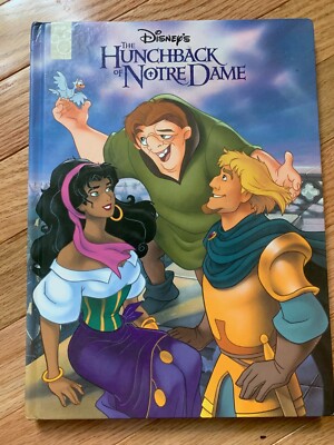 Walt Disney's The Hunchback of Notre Dame Hardcover Book 1996 Mouseworks 