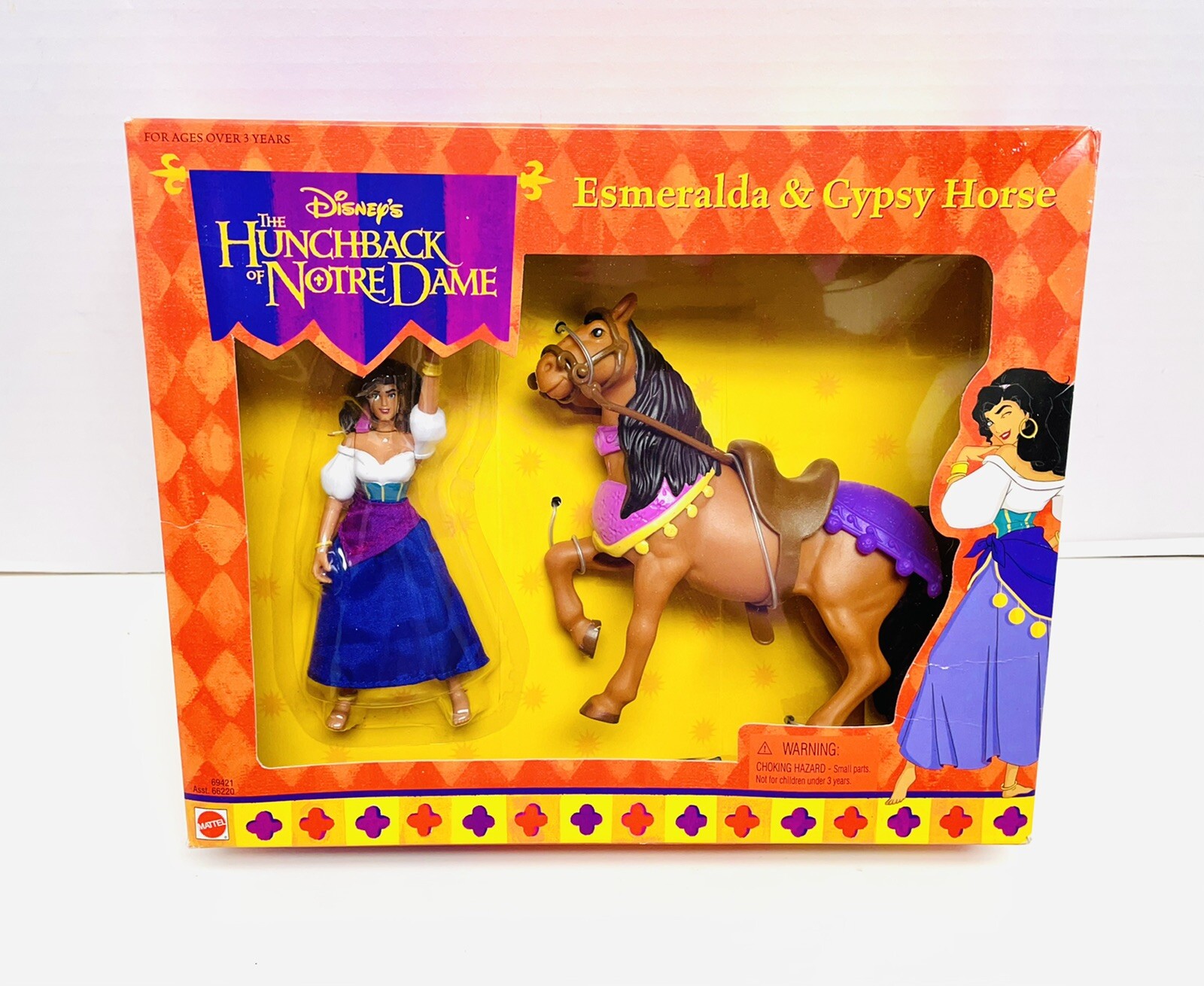 The Hunchback Of Notre Dame Esmeralda And Gypsy Horse Disney Character Playset For Sale Online Ebay