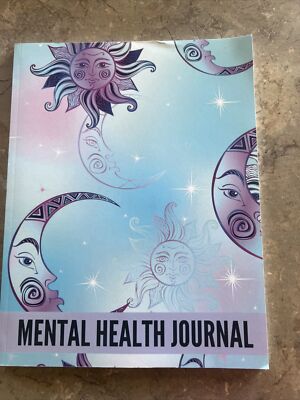 Mental Health Journal Moon And Sun very Cute Paperback
