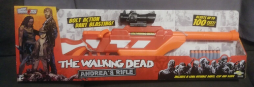 The Walking Dead Andrea's Rifle Dart Gun Buzz Bee Toys Air Warriors 2017 DP