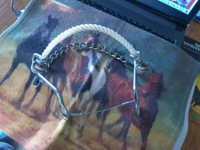 965 REINSMAN Little S  Hackamore Horse  size barrel bitless rope nose hack