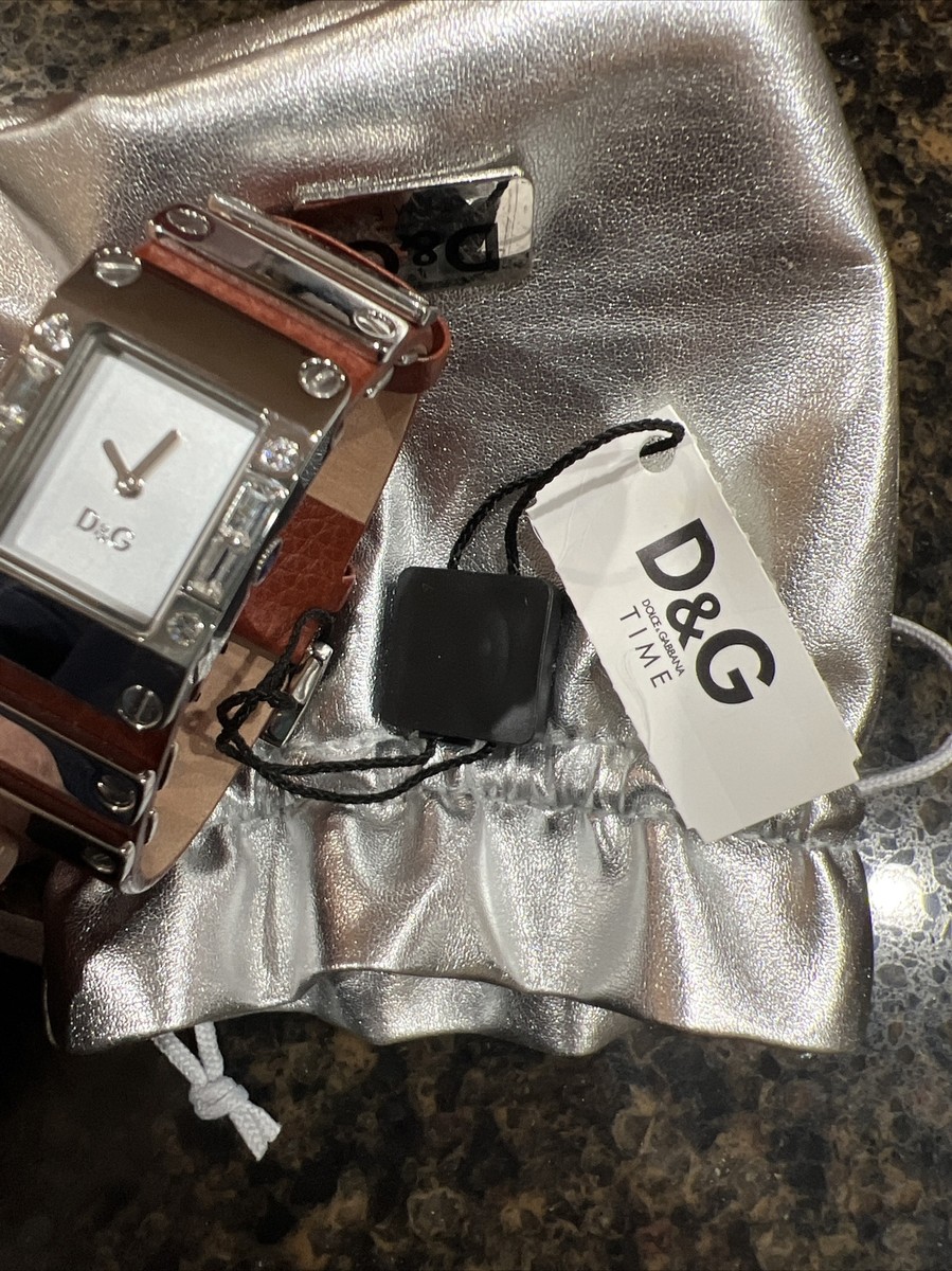 Vintage Dolce And Gabbana Watch Never Worn With Tags & Pouch