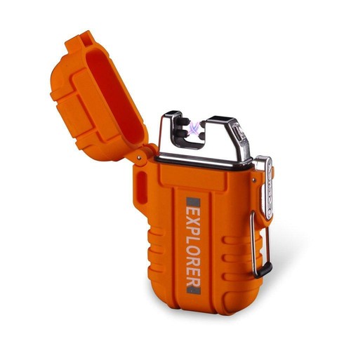 Dual Arc Plasma Electric USB Rechargeable Flameless Lighter Waterproof Windproof - Picture 15 of 23