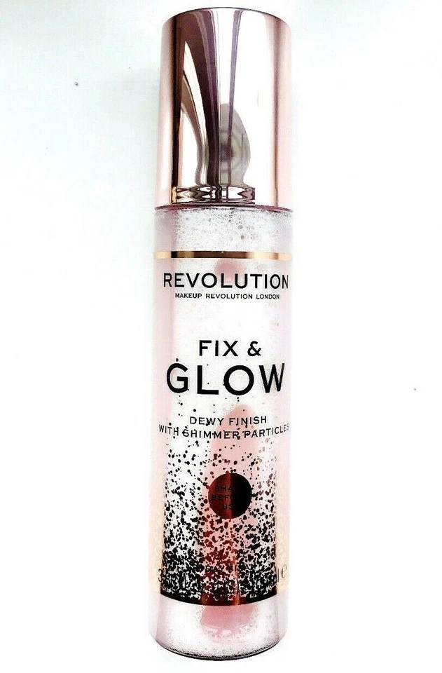 MAKEUP REVOLUTION Fix & Glow Fixing Spray - Illuminating Hydrating Setting Mist