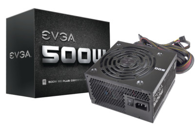 EVGA 500W 80 PLUS Power Supply 100-W1-0500-KR