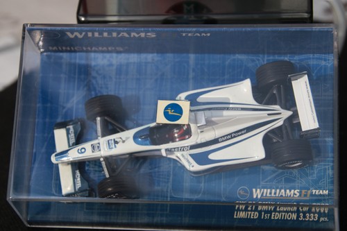 WILLIAMS BMW F1 FW21 Launch Car´2000 Lim.1st Ed.3333/Originale Minivitrine 1:43 - Bild 19 von 22