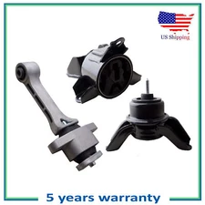 3Pcs Engine Motor & Trans Mount For 10-13 Hyundai Tucson Kia Sportage 2.0L 2.4L