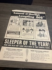 1965 Laurel And Hardy&rsquo;s Laughing 20&rsquo;s Pressbook (A)