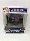 Funko POP! Marvel Street Art Captain America #752 GameStop Exclusive DAMAGED BOX