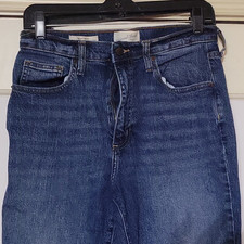 Universal Thread Women's High Rise 90s Slim Medium Wash Blue Denim 5-Pocket