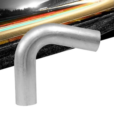 HPS 110 Degree Bend 4'' (102mm) OD Aluminum Elbow Tubing Pipe 16Ga 5-1/2'' CLR