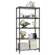 M MZG 1250 lbs 5 Tier Shelf Metal Storage Shelves Shelving Wire Rack for Garage