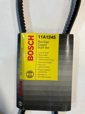 #ad Bosch 11A1245 Raw Edge Cogged Super V Belt Fan Drive NOS Holden Commodore AU $46.00