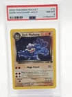 DARK MACHAMP 2000 POKEMON TEAM ROCKET HOLO #10/82 PSA 8 Q1345