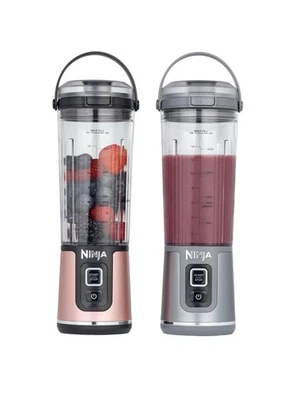 Ninja Blast Mini Mixer 2er Pack Kabellos USB-C Smoothie Shaker NEU OVP