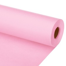 Wrapping Paper, 12"x1200"(100') 80 GSM Craft Paper Roll Kraft Packing Paper Pink