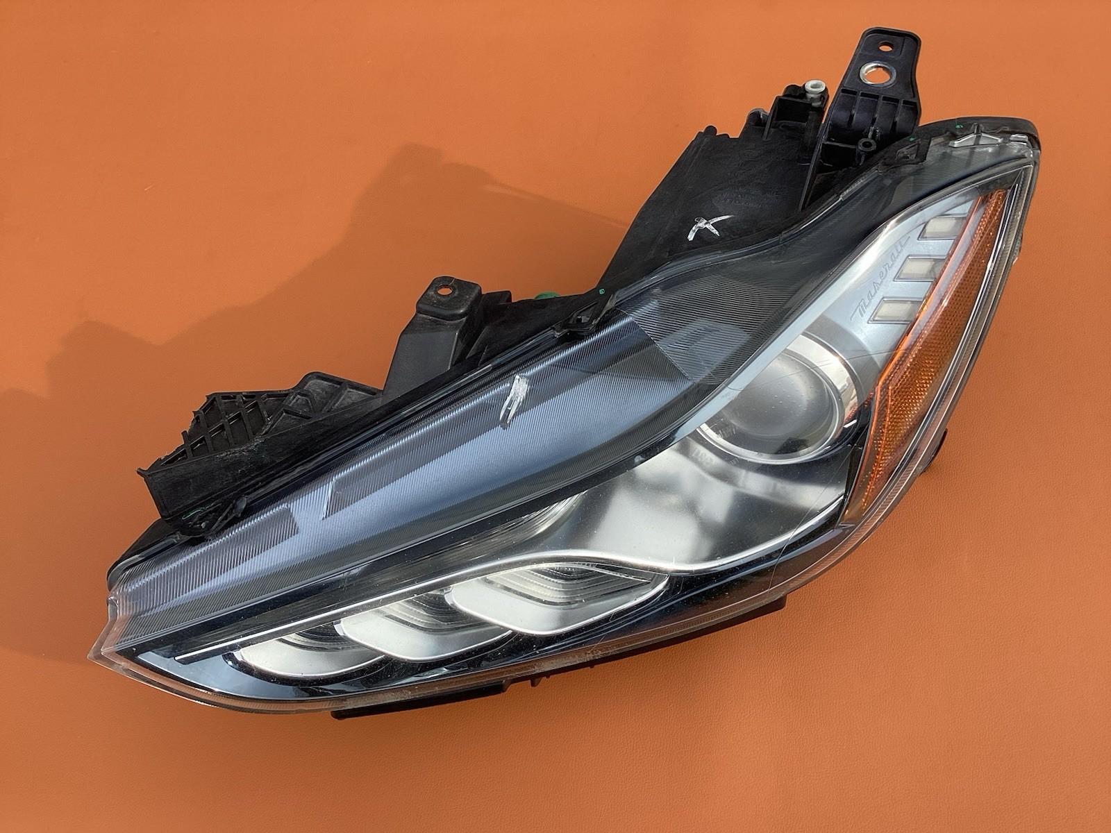 2014-2017 Maserati Ghibli Front LH Driver Xenon Headlight Headlamp OEM *