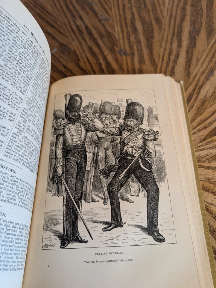 The World Of Wit And Humour Ca 1875 George M Fenn Illustrated Book Mark Twain &c Foto 3 de 4