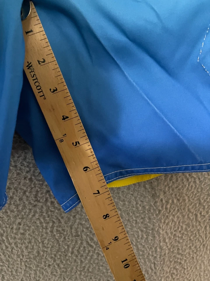 VOLCOM Womens Size 11 Board Shorts Blue Swim Trunks Adult Polyester NEW NWT - Image 4 of 4