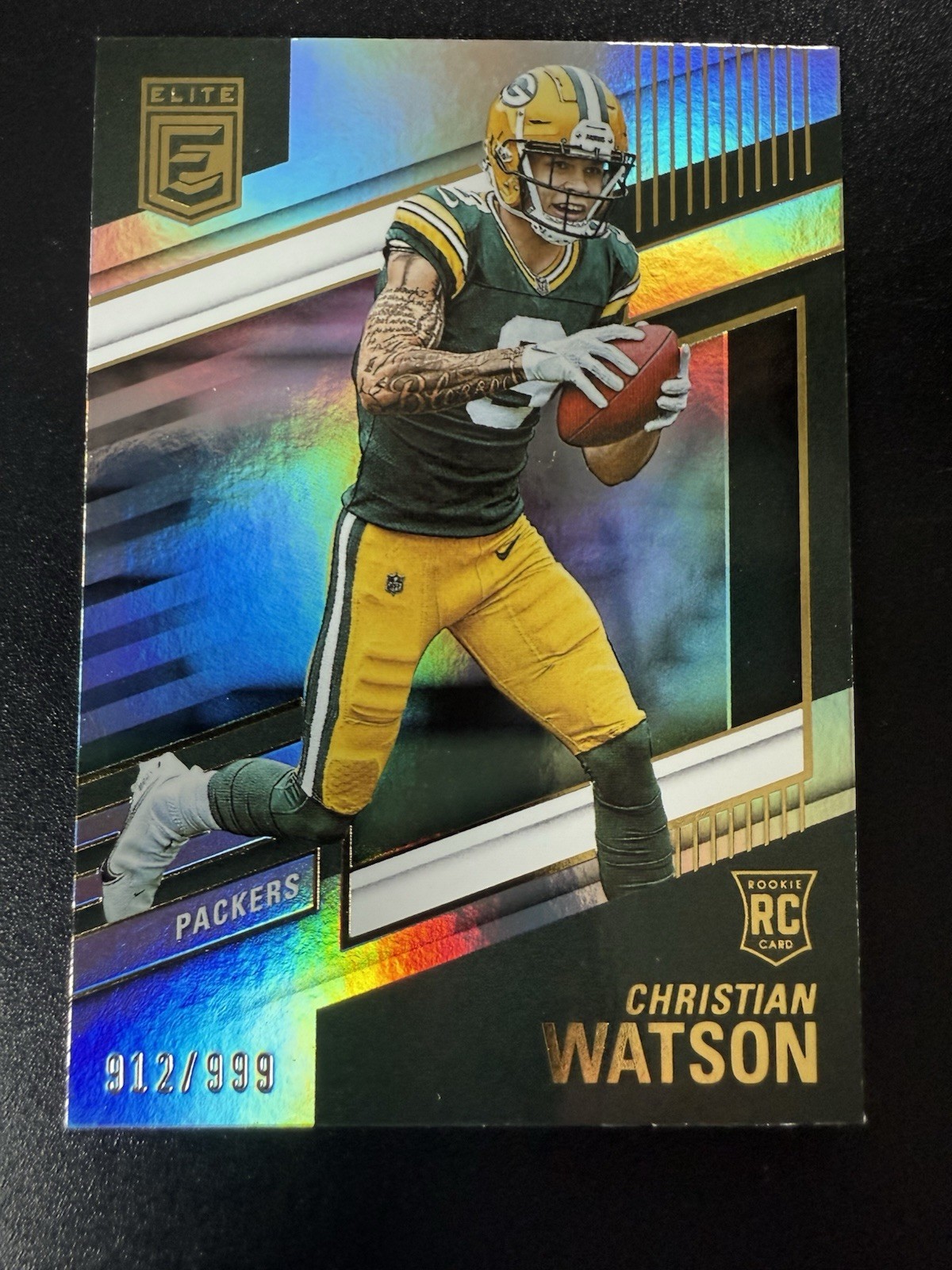 2022 Panini Donruss Elite - Rookies #152 Christian Watson /999 (RC)