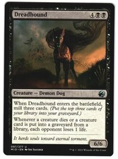 Dreadhound 97 U Innistrad: Midnight Hunt NM MTG