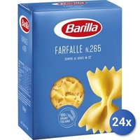 24X Multipack Barilla Semola 265 Farfalle 500G