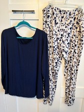 Soma Cool Nights Pajamas Long Pants Long Slv Top XXL