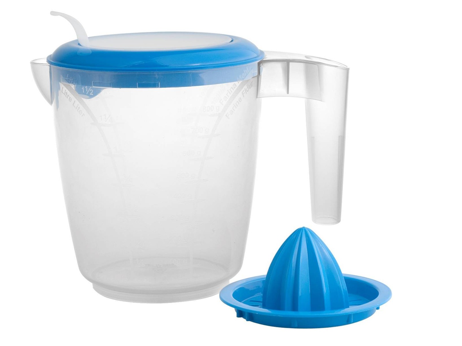 Juicer With Tris Container 3 In 1 Capacity Of 1.5L. Made In Italy