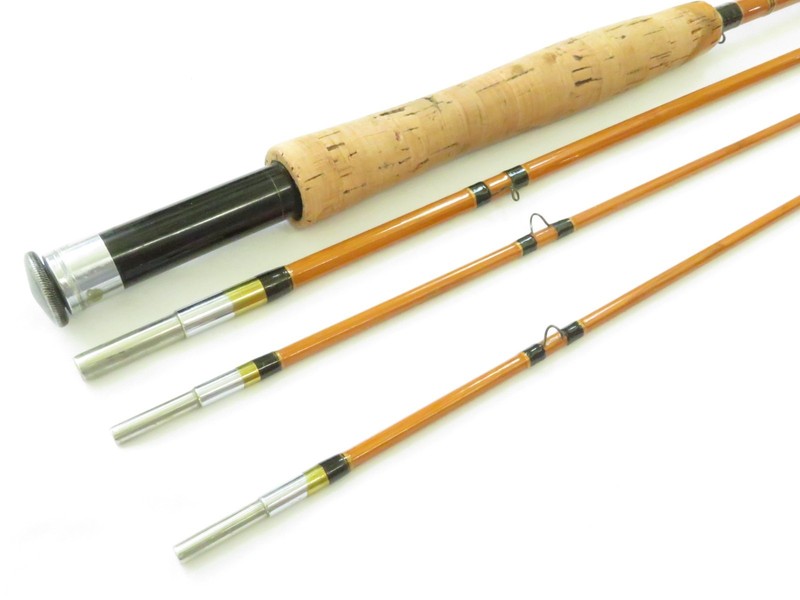 South Bend Model 155-9 ft. Bamboo Fly Rod w/ 2 Tips for HCH or C Line