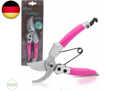 Altera la Vita Gartenschere Rosenschere Rebschere -extrem scharf- pink - für
