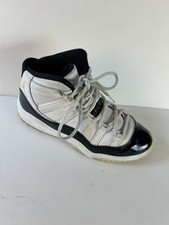 Air Jordan Shoes Youth Size 2Y White Black 11 Retro Gratitude 378039-170