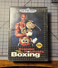 SEGA Sega Genesis Evander Holyfield's "Real Deal" Boxing - Manual Included