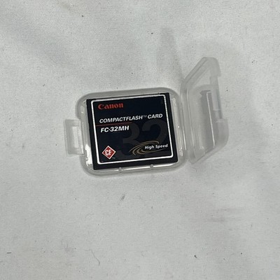 Genuine CANON CompactFlash Card FC-32MH With Case