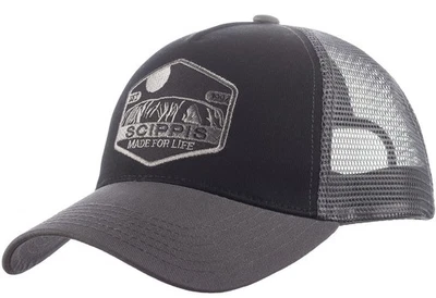 Scippis Uluru Cap – Trendige Trucker Cap in Schwarz-Weiß | Stylisch & Luftig - Bild 1 von 3
