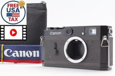  Almost MINT w/Strap Canon P Repaint Black Rangefinder Camera Body From JAPAN