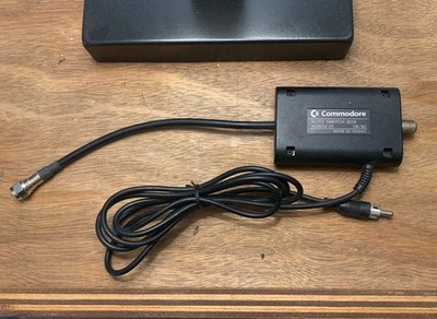 Vintage Commodore Auto RF Switch Box Video Converter for C64 C128 VIC20 Etc.