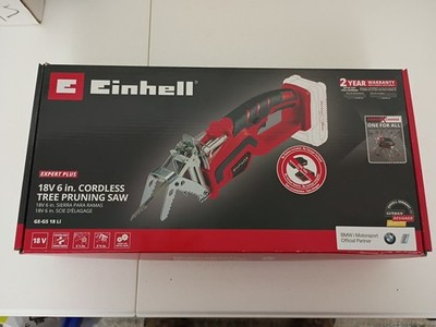 Einhell Ge-gs Power X-change 18-volt Cordless 6-inch 2,800-rpm Tree Pruning Saw.