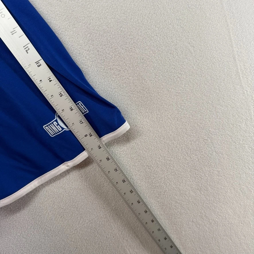 Conjunto de Camisa Pantalones Cortos de Boxeo Ringside Para Hombre Pequeña Azul Roja Reversible Entrenamiento Logo Foto 3 de 4