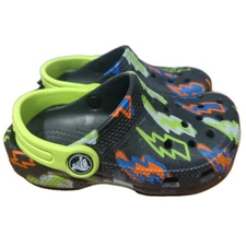 Crocs Classic Clog Unisex Child Lightning Bolt Graphic Little Kid Shoes C9