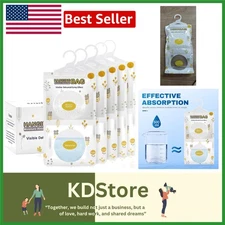 5 Pack Moisture Absorber Packets - Odor-Free, Leakproof, Compact Dehumidifier...