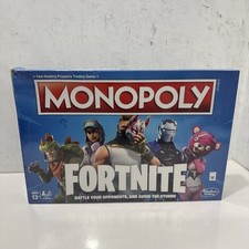 Monopoly Fortnite Edition Board Game ~ Hasbro 2018 ~ Box Damage