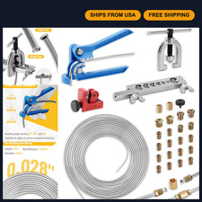 25ft 316 Brake Line Flaring Tool Kit - Professional Auto Repair Equipment 25ft 316 Brake Line Flaring Tool Kit - Professional Auto Repair Equipment